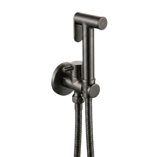 Douchette WC murale en laiton avec flexible 1,5 m