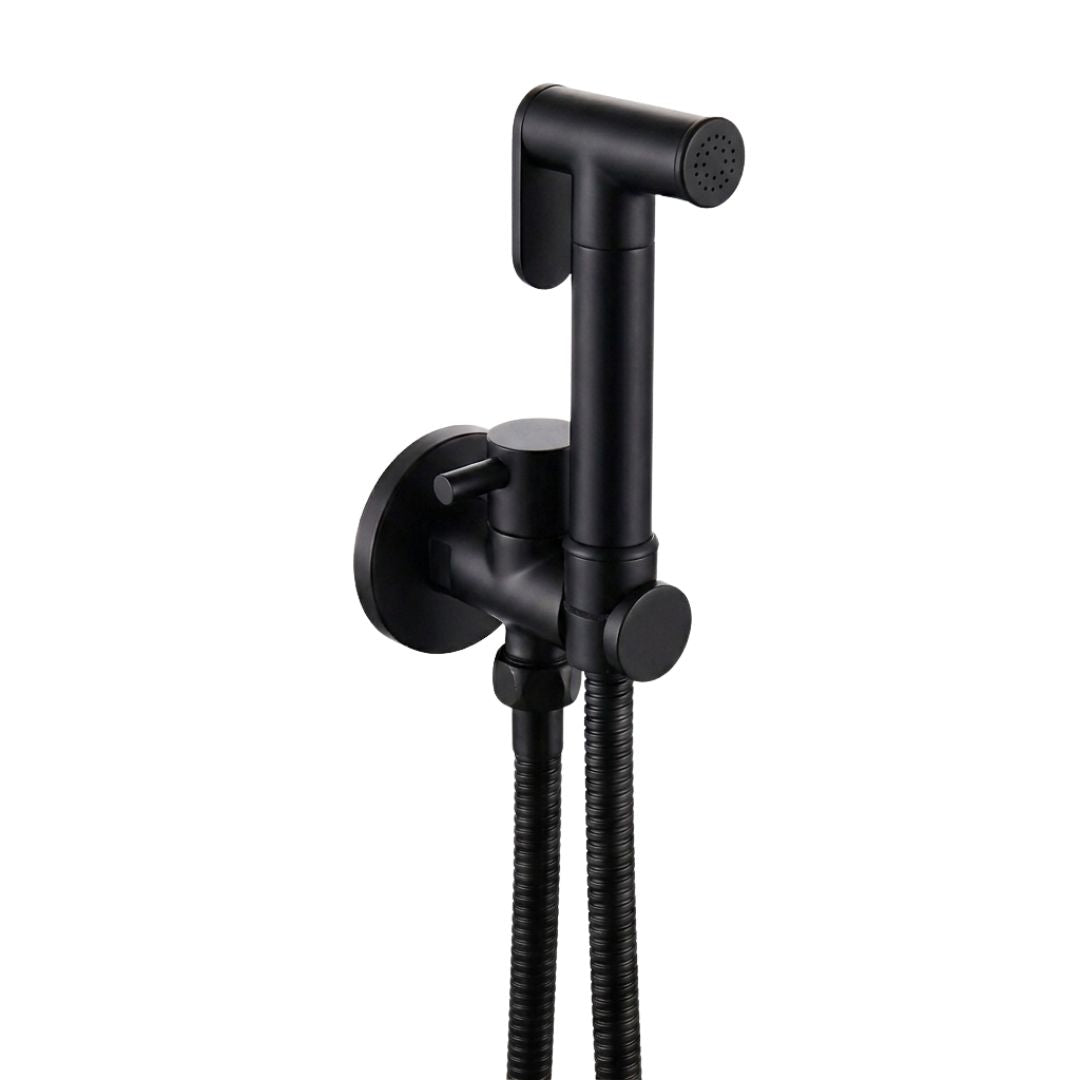 Douchette WC murale en laiton avec flexible 1,5 m