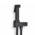 Douchette WC murale en acier inoxydable, jet ciblé, eau froide