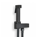 Douchette WC murale en acier inoxydable, jet ciblé, eau froide