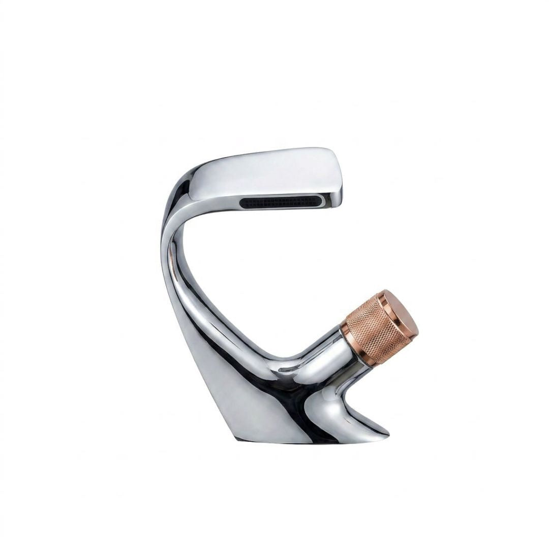 Robinet de lavabo cascade fixe en laiton sans plomb