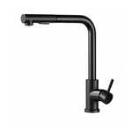 Robinet de cuisine douchette extractible 2 jets — Monotrou, laiton et inox