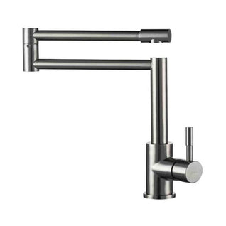 Robinet de cuisine rabattable 360° — Inox 304 sans plomb
