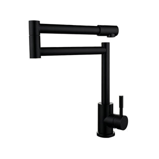Robinet de cuisine rabattable 360° — Inox 304 sans plomb
